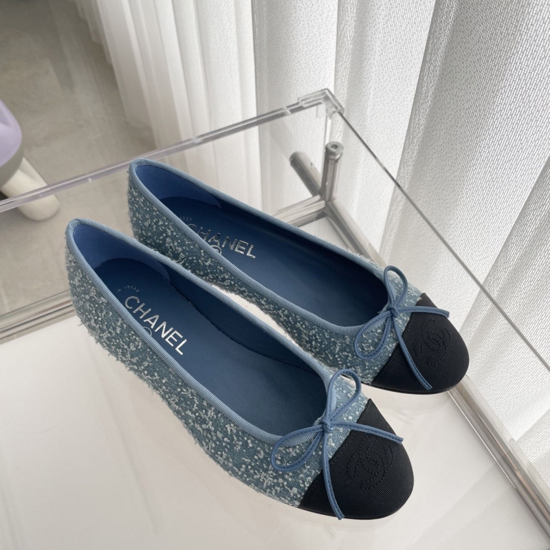 Ch*el flat shoes
